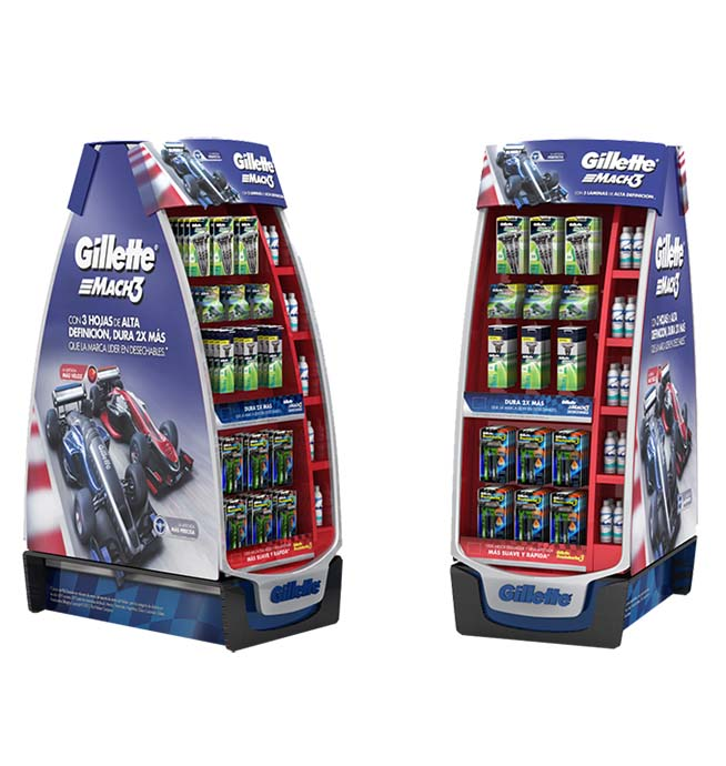 Half Pallet Gillette 2 up